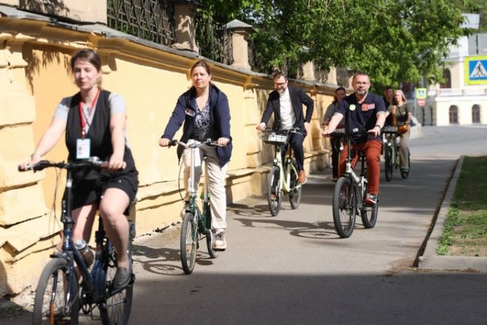 В Петербурге заработал кабинет велосипедиста
